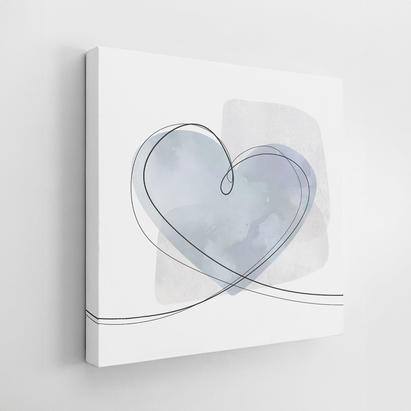 Set oF Three Canvases ‘Sky Heart Trio’