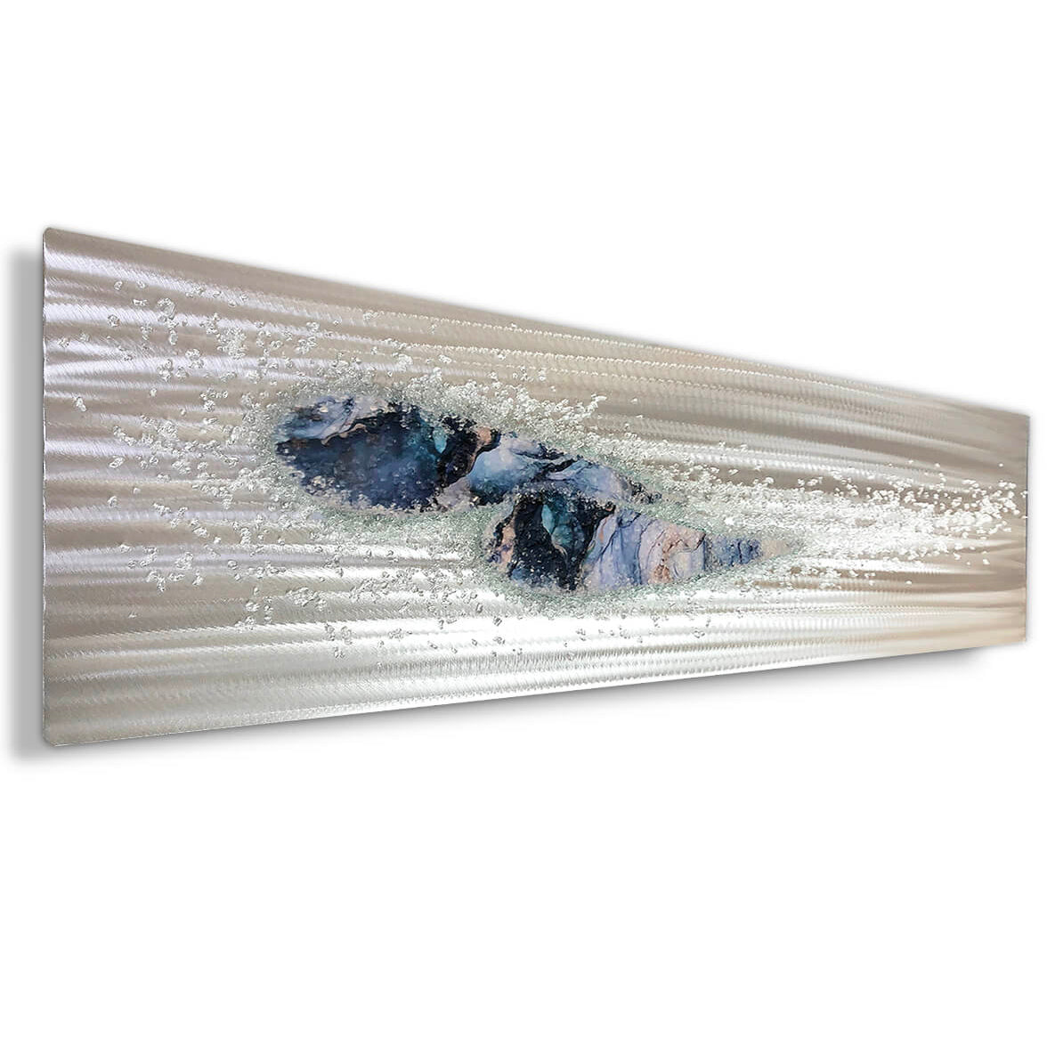 Crystal Glass Eternal Flow, Navy